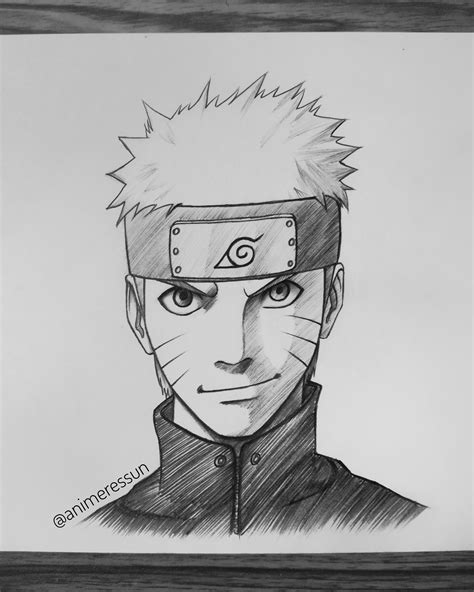 Sketch Of Uzumaki Naruto Rnaruto