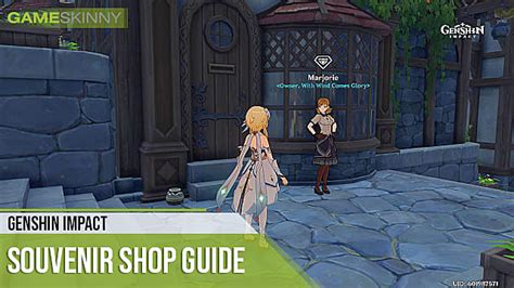 Genshin Impact Souvenir Shop Guide Location Items What To Buy Genshin