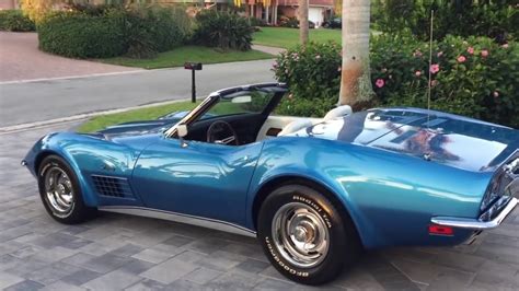 1970 Chevrolet Corvette Stingray Convertible Review And Test Drive By