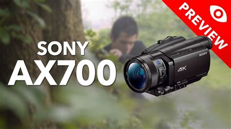 Sony Fdr Ax700 4k Camcorder Fdrax700b Cee Kamera Express