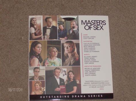 Masters Of Sex Showtime TV Series 2 Episodes RARE Emmy Preview DVD