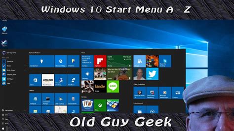Customize Windows 10 Start Menu A Z Youtube
