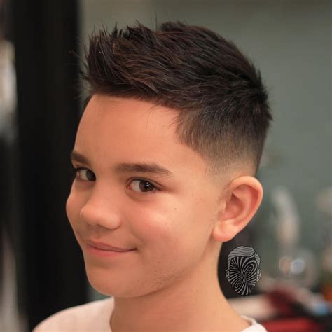 Long Fade Haircuts For Little Boys Wavy Haircut