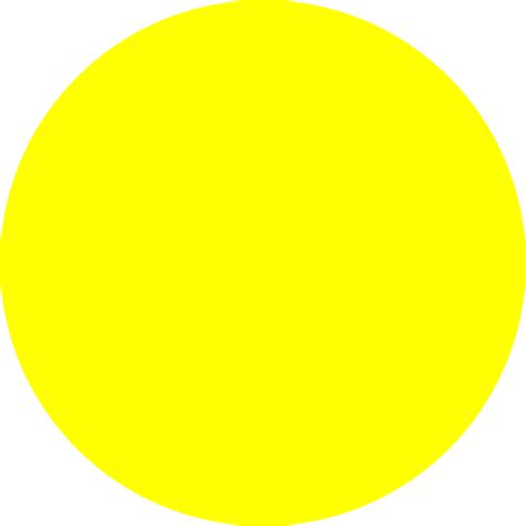Circle Yellow Png Png Image Collection