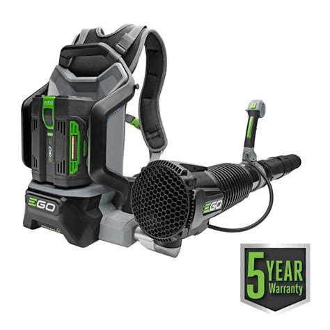 Ego 145 Mph 600 Cfm 56 Volt Lithium Ion Cordless Backpack Blower With 5