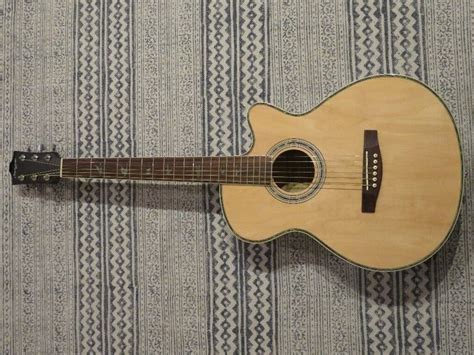 Martin Smith W 401e Electro Acoustic Guitar With Cutaway Natural In