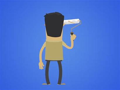 Painting Guy Painter Costa Characters Painters Dribbble