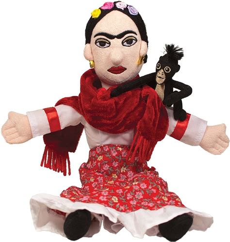 Frida Kahlo Plush Doll A Mighty Girl