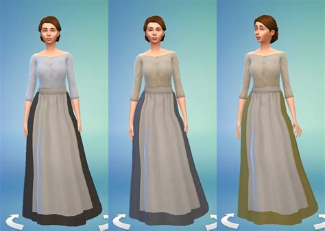 Ts4 Medieval Peasants Dress History Lovers Sims Blog