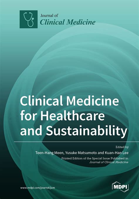 Clinical Medicine For Healthcare And Sustainability Mdpi Books