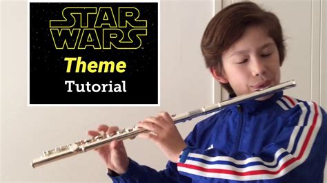 Star Wars Theme Music Notes Flute Tutorial Easy To Follow For