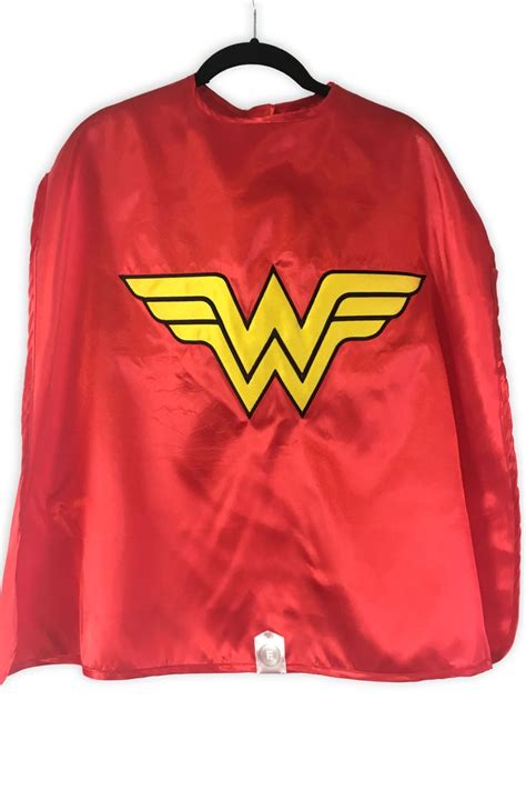 Wonder Woman Cape Super Hero Superhero Cape Dress Up Costume