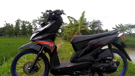 Motor Modifikasi Honda Beat Esp 2017 Yang Dimodel Ala Thailok Youtube