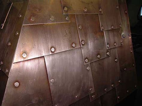 Riveted Wall Panel Concept Custom Metal Fabrication Metal Working