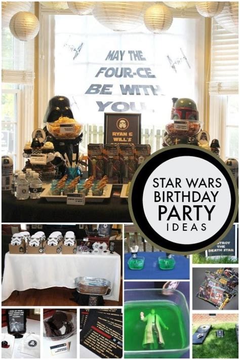 Star Wars Birthday Party Ideas Wars Star Party Birthday Freebies Diy