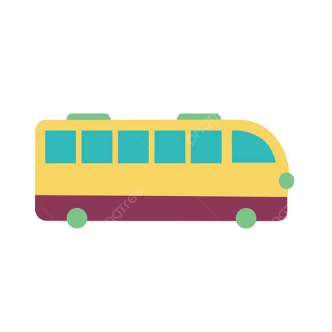 Yellow Bus Clipart Transparent Background Yellow Bus Bus Vehicle