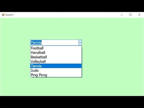 Visual Basic Net How To Set Combobox Default Value Item Null Add Text Hot Sex Picture