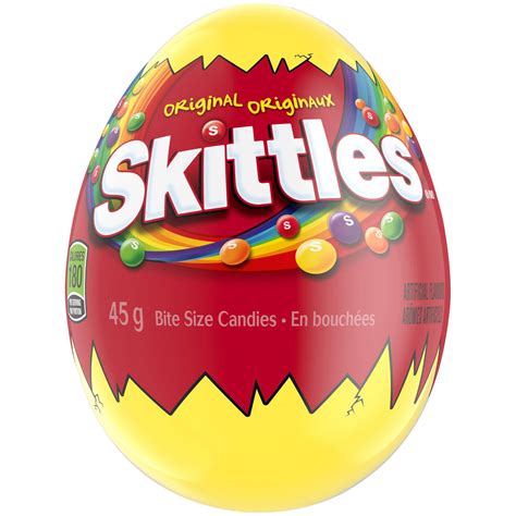 Skittles Original Easter Egg Bite Size Candies Egg 45g Walmart Canada