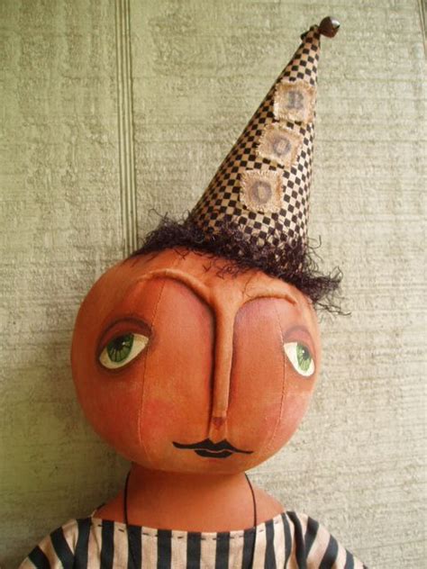 Penelope The Pumpkin Girl Halloween Doll Art Dolls Halloween Art