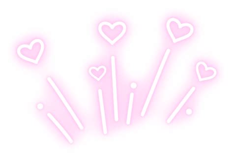 Transparent Background Light Pink Heart Emoji