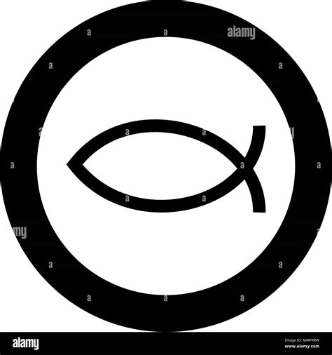 Jesus Fish Symbol Black And White Stock Photos And Images Alamy