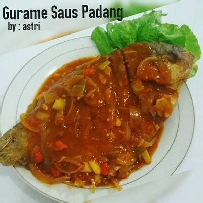Menu ikan gurame saus padang dapat disajikan sebagai menu makan siang yang mengundang selera. Gurame Saus Padang / Resep Gurame Saus Padang Oleh Nacill ...