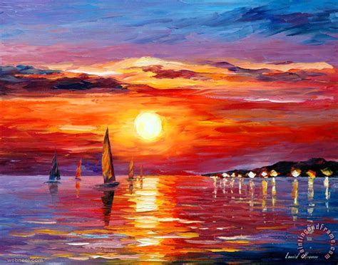Sunset Painting Leonid Afremov 19 Preview