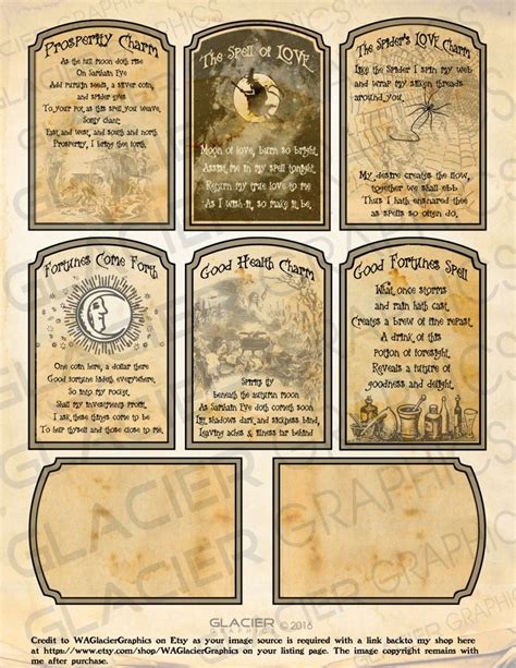 Printable Spell Book