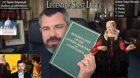 taylor marshall reads saint lucy legend dr taylor marshall podcast youtube