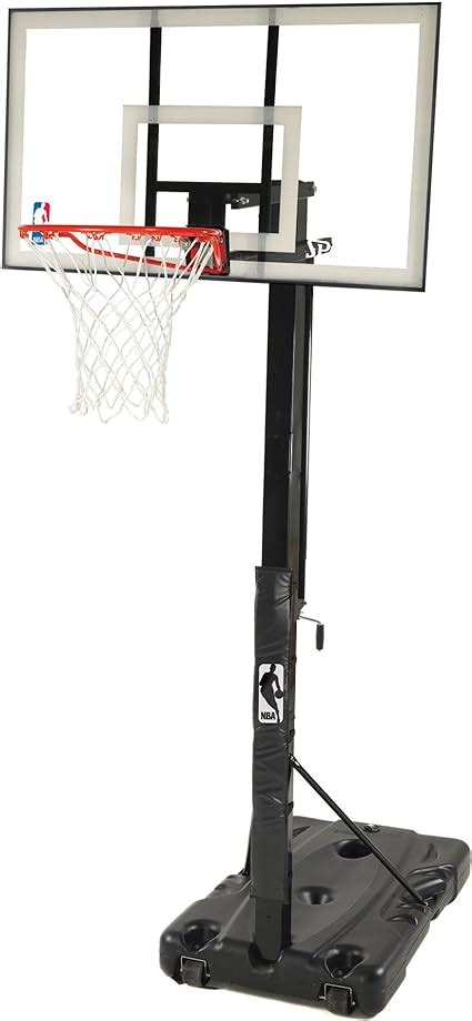 Nba Basketball Hoop Portable Angled Goal Polycarbonate Backboard 54