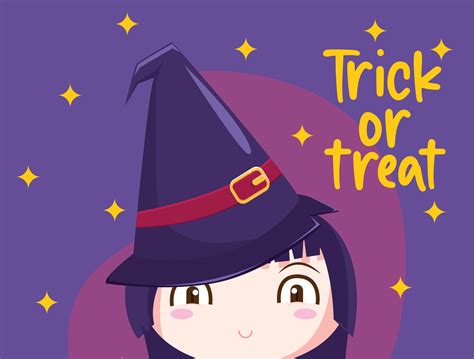 Halloween Witch Trick Or Treat By Imam Hiday On Dribbble