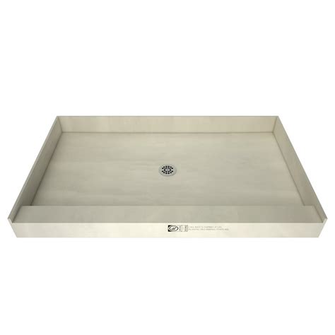Tile Redi Redi Base 32 In X 36 In Single Threshold Shower Base With Center Drain And Polished