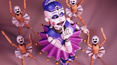 Ballora With Group Foxy Five Nights At Freddys Sister