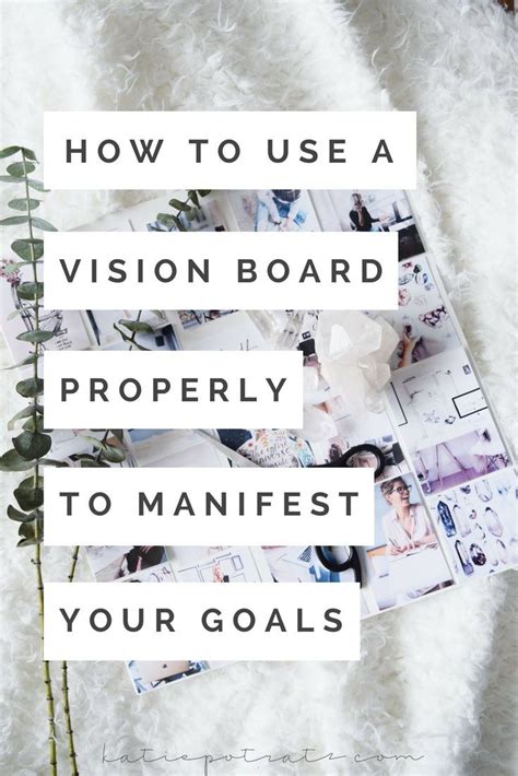 A Vision Board Also Called A Dream Board Is A Collage Of Photos And