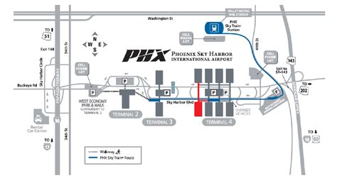 Exploring Sky Harbor Terminal 4 Map A Comprehensive Guide Map Of The Usa