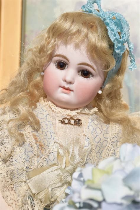 Charming Rabery And Delphieu Antique French Doll A Brown Eyed Beauty In
