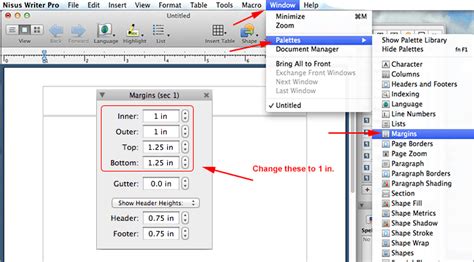 Mla Format Using Nisus Writer Pro Mla Format