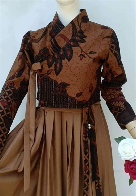 baju korea Hijab Mode, Mode Abaya, Model Dress Batik, Batik Dress