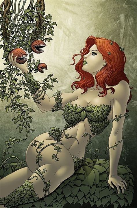 Poison Ivy Poison Ivy Dc Poison Ivy Fantasy Art