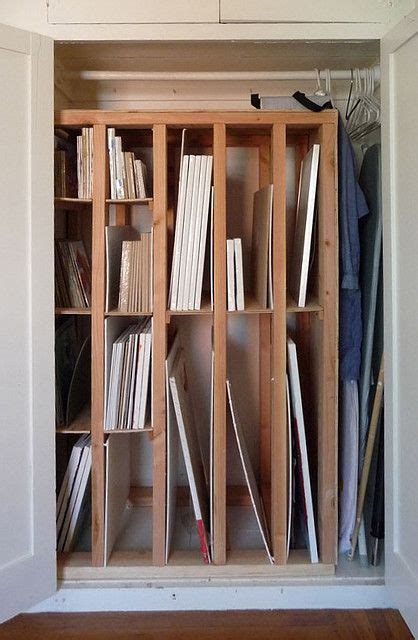 New Storage Rack For Paintings And Canvas Art Studio Room Art Studio