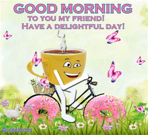 Wishing Your Friends A Good Morning With This Card Good Morning