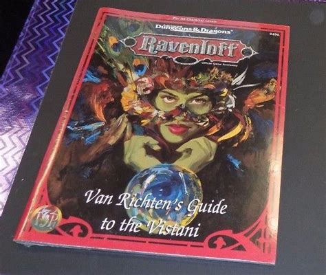 Ravenloft Van Richtens Guide To The Vistani Adandd Accessory New