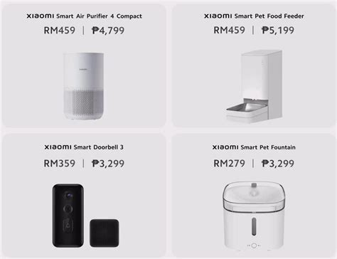 Xiaomi Lanza 5 Nuevos Productos Xiaomi Smart Home Para Malasia Y