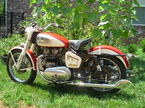 India green $54.95 vintage indian print with distressed look. 1958 Royal Enfield Indian Tomahawk - Bike-urious
