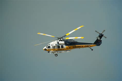 Los Angeles Fire Helicopter Free Stock Photo Public Domain Pictures