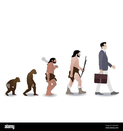 Evolution Darwin Cartoon Hi Res Stock Photography And Images Alamy