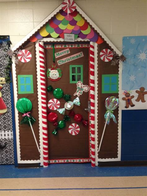 Puertas De Navidad Door Decorations Classroom Christmas Diy