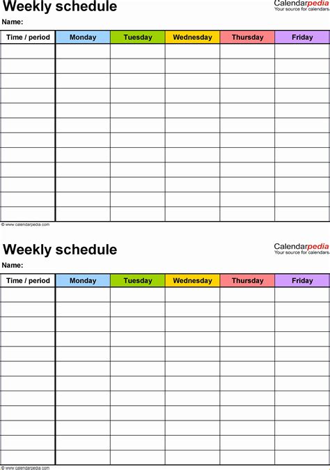 Teacher Schedule Template Free Of Teacher Timetable Template Daily