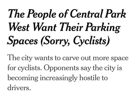 Bike Snob Nyc On Twitter People Drivers Cyclists Some Type Of
