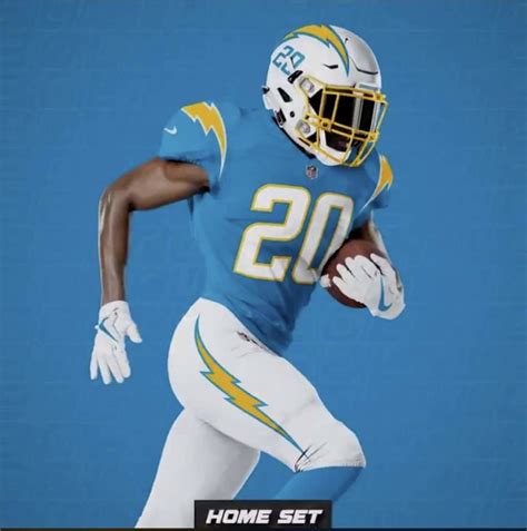 The Chargers Declared Their Uniforms Perfect Then Changed Them